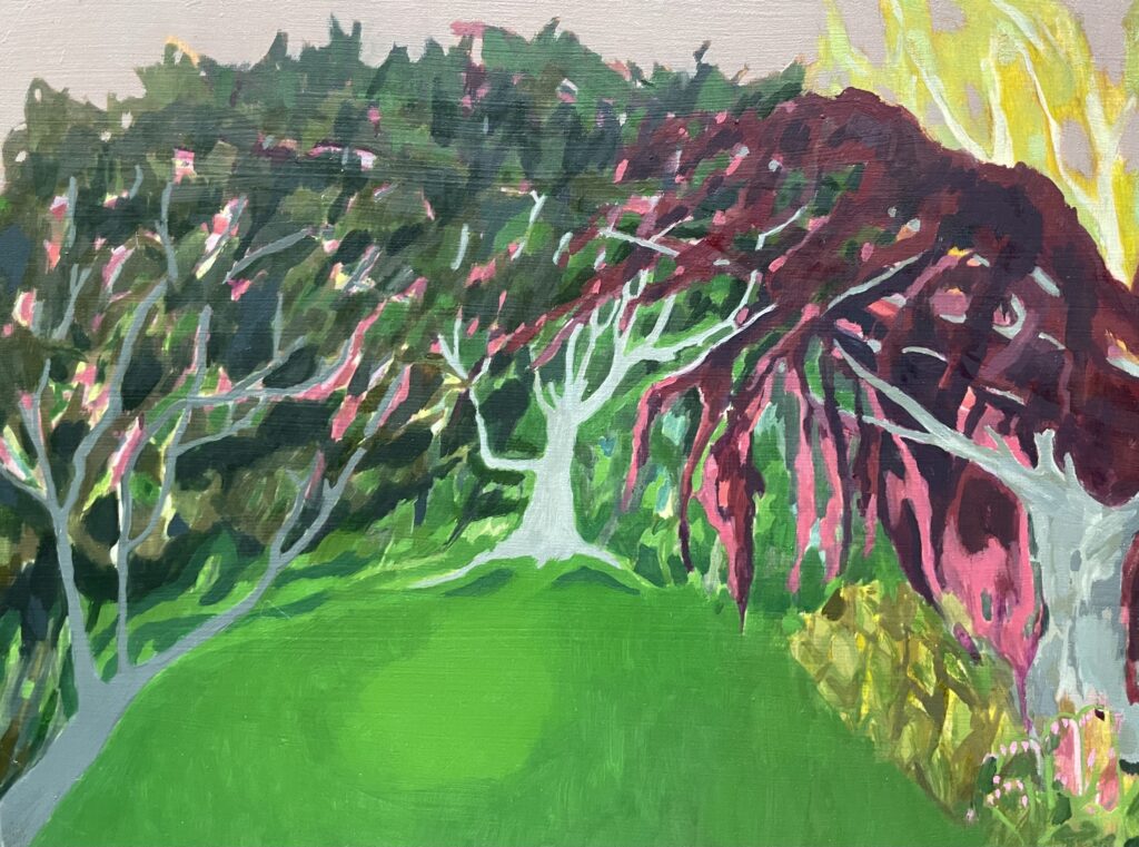 Cameron Goodyear, Each Branch a Hand, 2024, 9x12 inches