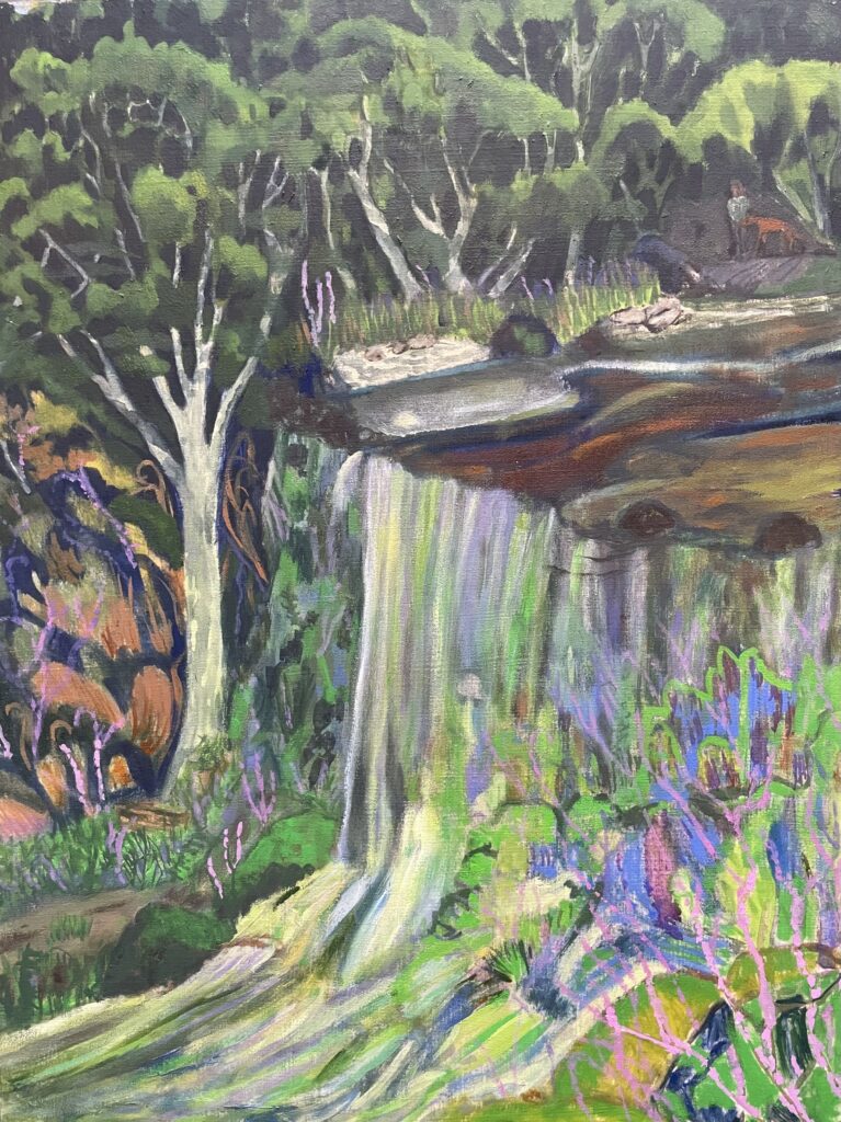 Cameron Goodyear, Here We Are, 2024, 16x12 inches