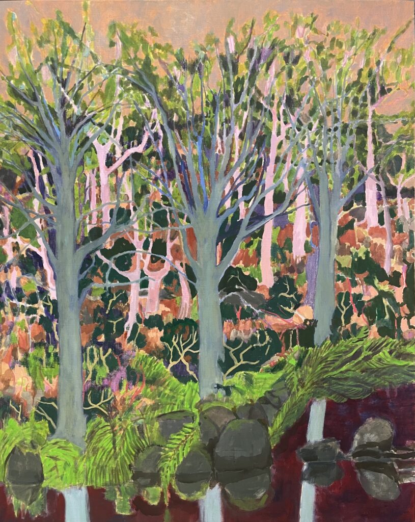 Cameron Goodyear, Hideout, 2024, 20x16 inches